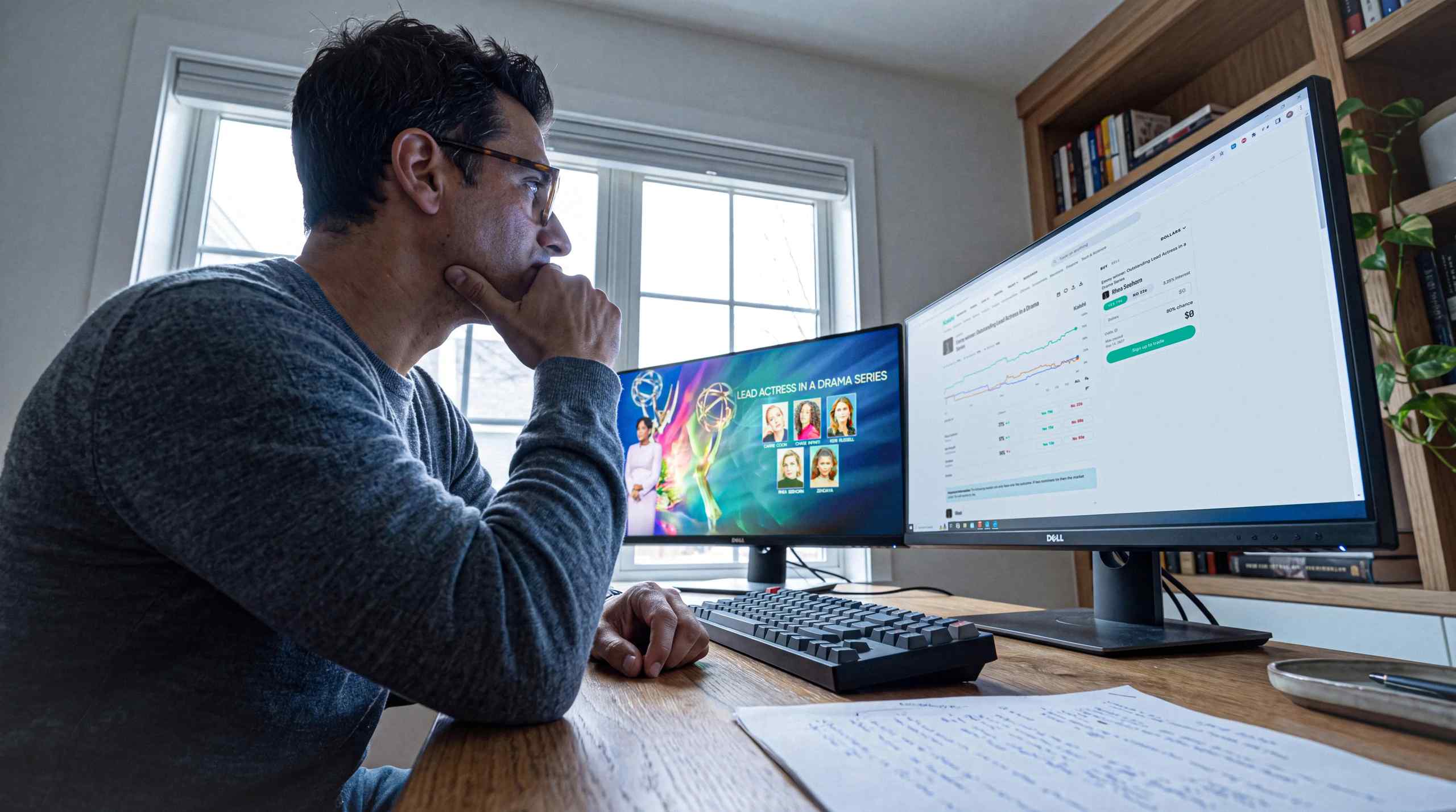 Can Prediction Market Traders Beat the Emmy Awards Gurus?